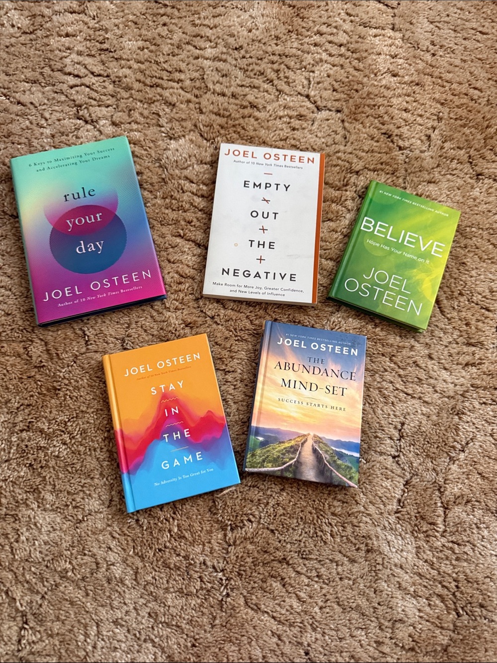 Joel Osteen book bundle
